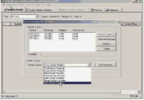  Forex History Template